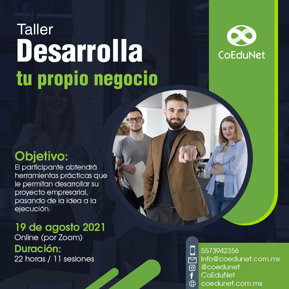 Taller Desarrolla tu propio negocio